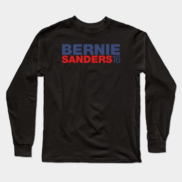 Bernie Sanders 2016 Long Sleeve T-Shirt by Noerhalimah